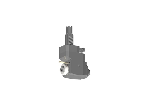 VDI 40, angular&offset tool holder, coupling HAAS, with 80bar internal cooling, with tapered roller bearings