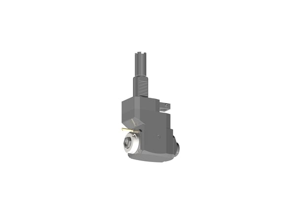 VDI 40, angular&offset tool holder, coupling HAAS, with 80bar internal cooling, with tapered roller bearings