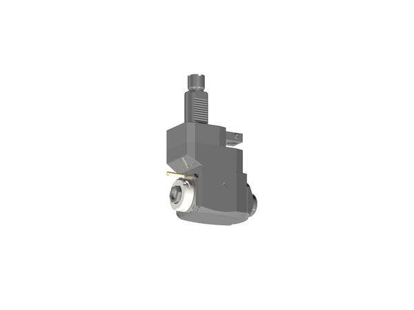 VDI 40, angular&offset tool holder, coupling Okuma, with 80bar internal cooling, with tapered roller bearings