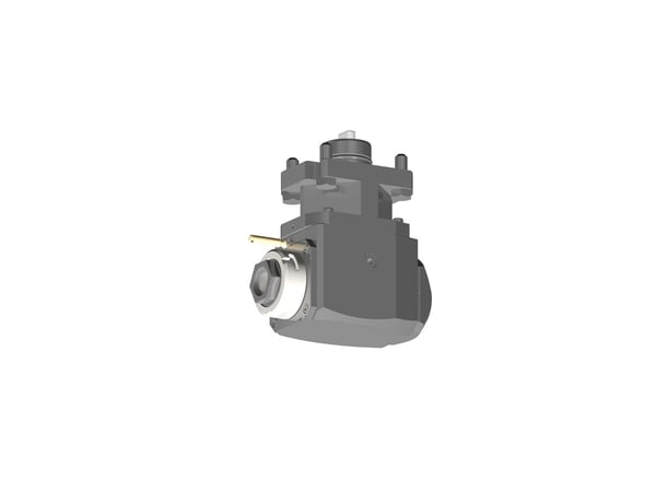 BMT 40, ANGULAR tool holder, with internal cooling, with tapered roller bearings MURATEC
