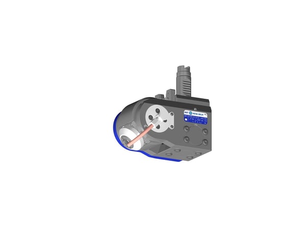 VDI 25, variable angle tool holder, coupling DOG CLUTCH, no internal cooling