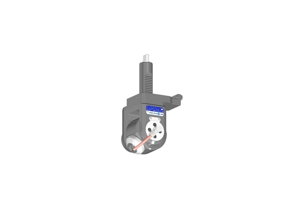 VDI 30, variable angle tool holder, coupling FLAT(~DIN 1809), no internal cooling