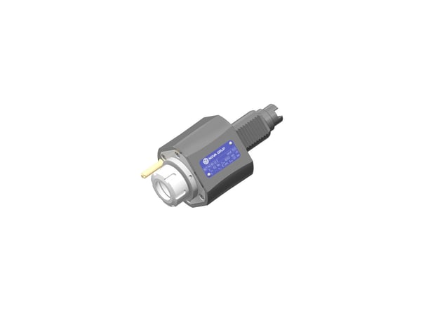 VDI 40, straight tool holder, coupling DOG CLUTCH, with internal cooling