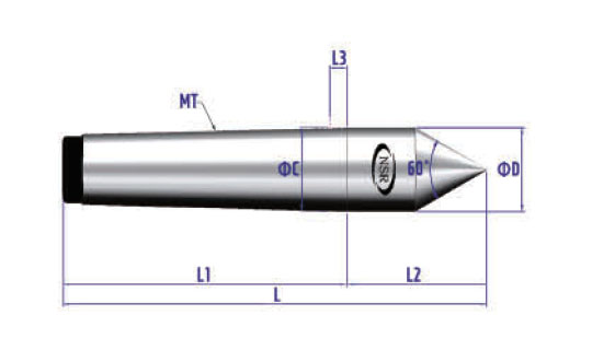 NSR-DC teknik ölçü resmi