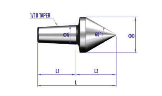 NSR-SNP Nokta 60° teknik ölçü resmi