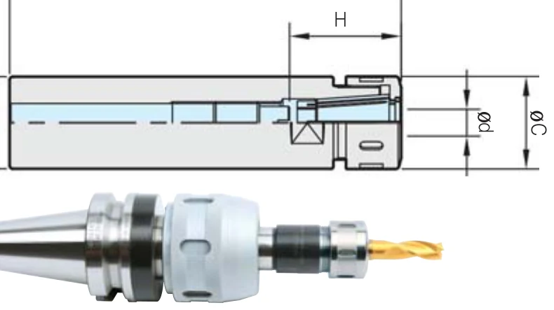 Selux SSK Pens Kovanı ST32 teknik çizim — L/L1 ölçü şeması