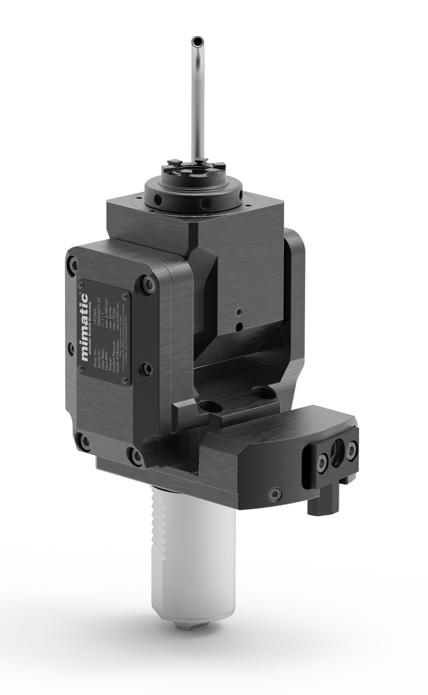 Tahrikli Takım Tutucu VDI40 Angle Ünite, Adjustable +/- 107°
