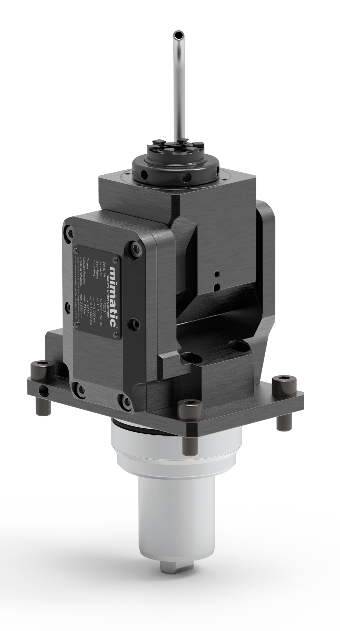 Tahrikli Takım Tutucu BMT68 Angle Ünite, Adjustable +/- 107°
