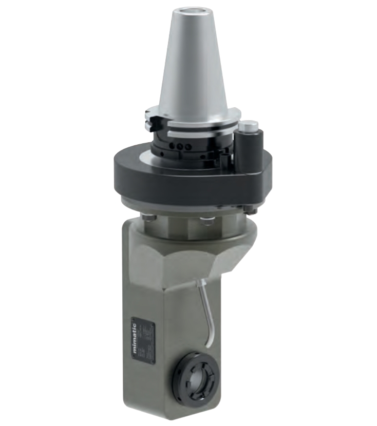 Açılı Kafa 90° Ofset Slim Tip, CAT50, tork kolu ISO9524 — Ürün Fotoğrafı