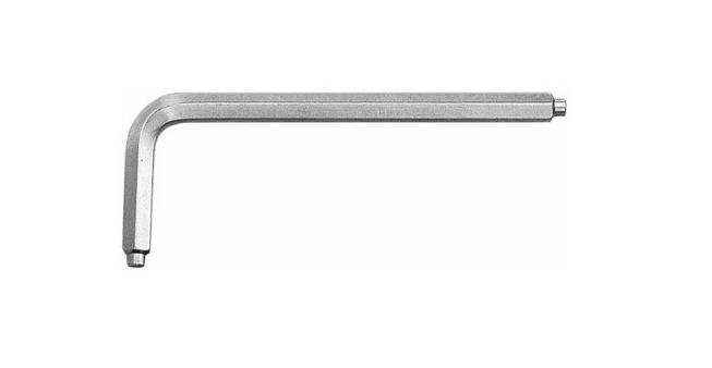 hexagonal angle wrench SW 6 für DIN6912 mit pin — Ürün Fotoğrafı
