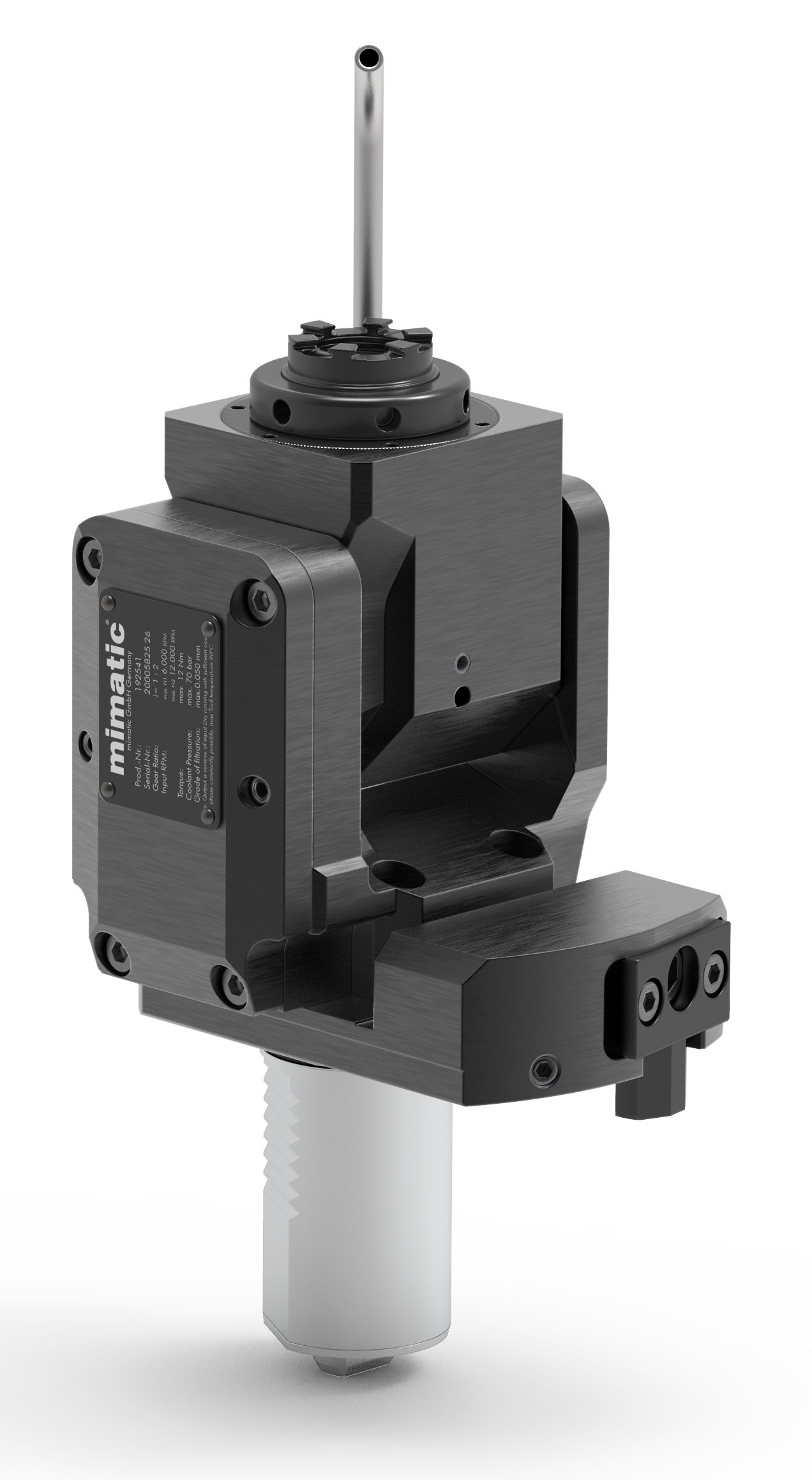Tahrikli Takım Tutucu VDI40 Angle Ünite, Adjustable +/- 107°