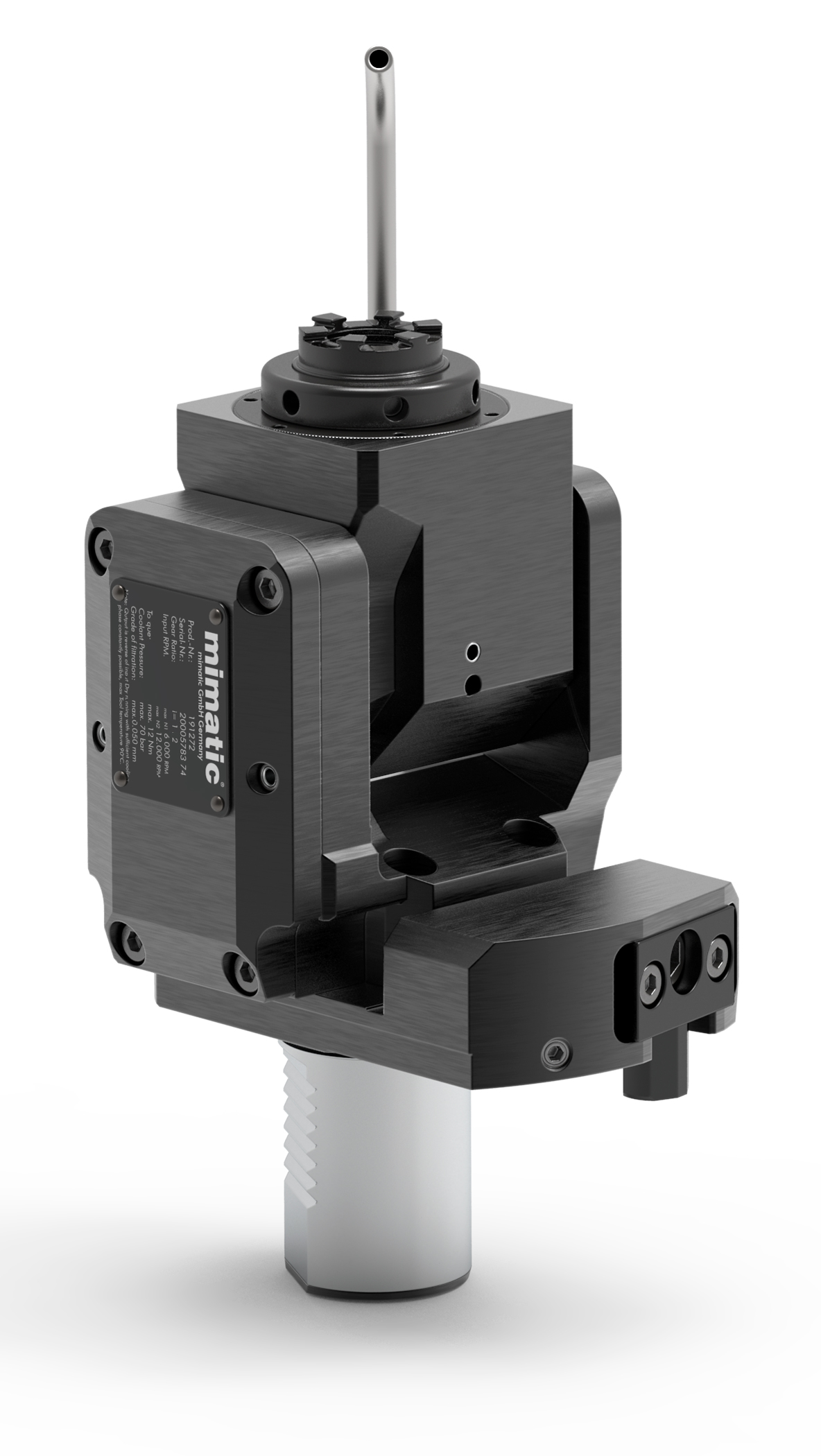 Tahrikli Takım Tutucu VDI40 Angle Ünite, Adjustable +/- 107°