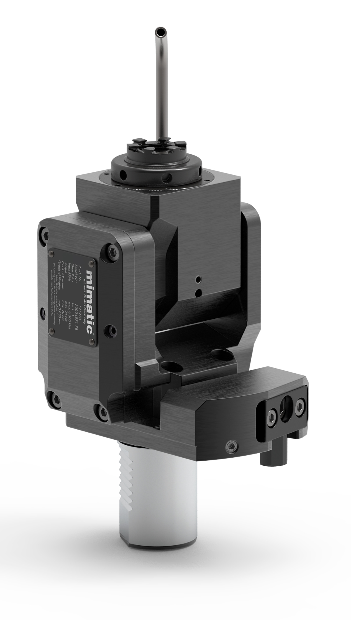 Tahrikli Takım Tutucu VDI40 Angle Ünite, Adjustable +/- 107°