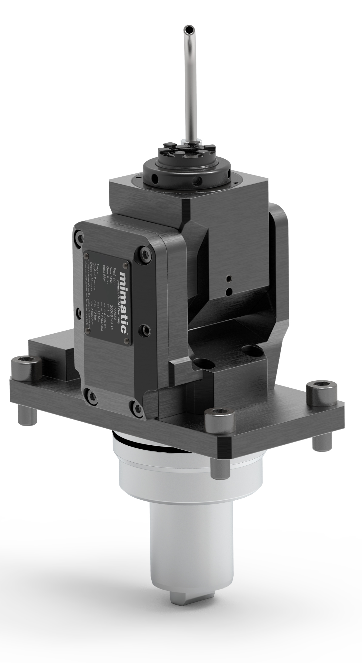 Tahrikli Takım Tutucu BMT80 Angle Ünite, Adjustable +/- 107°