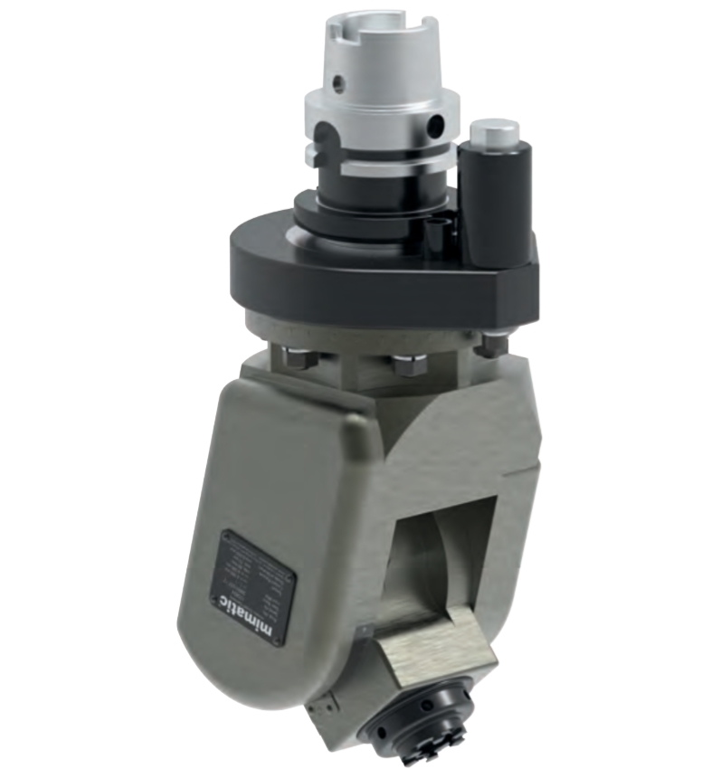 Açılı Kafa Adjustable 0-98°, HSK63, tork kolu ISO9524 — Ürün Fotoğrafı